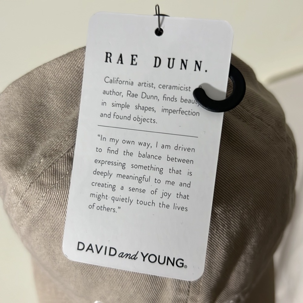 Rae Dunn dad cap - tan - Picture 5 of 5